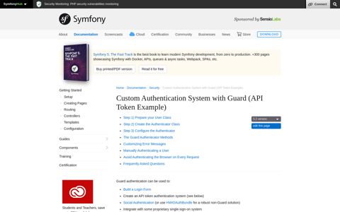 Custom Authentication System with Guard (API Token ...