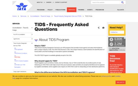TIDS FAQs - IATA