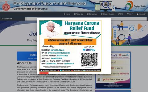 Employment Department Haryana