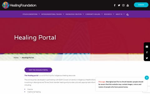 Healing Portal | Healing Foundation