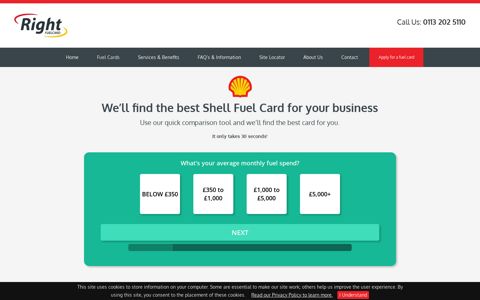 Shell Fuel Cards For UK Businesses | The Right Fuelcard Co©