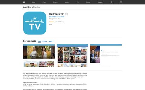 ‎Hallmark TV on the App Store