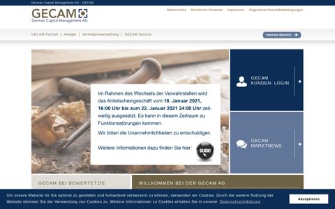 German Capital Management AG - GECAM - Ihr ...