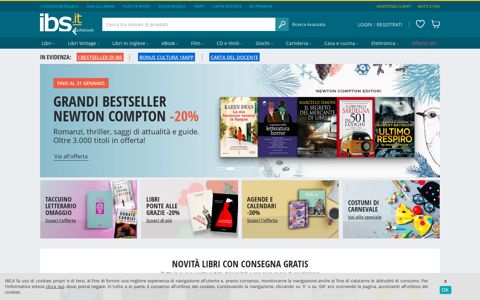 Libreria IBS: Libri, DVD, Blu-ray, CD, eBook, Games, eReader ...