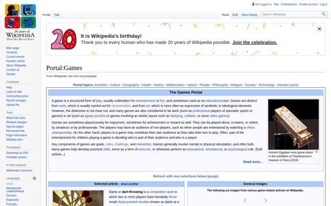Portal:Games - Wikipedia