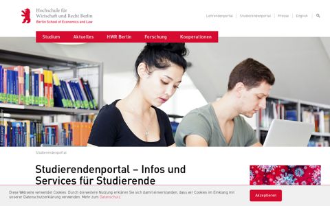 Studierendenportal, Studenten, Studis | HWR Berlin