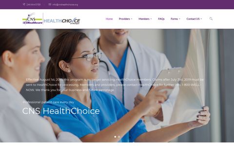 CNS HealthChoice – A division of CNS Healthcare