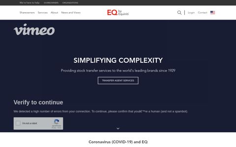 EQ - Shareowner solutions for leading global organizations