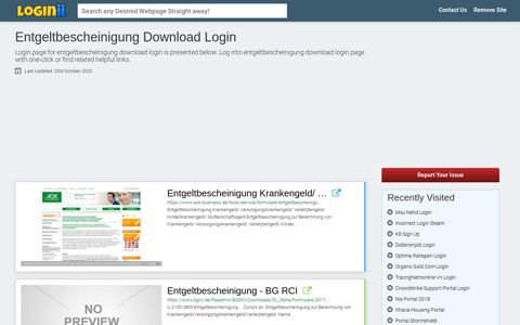 Entgeltbescheinigung Download Login | Accedi ... - Loginii.com