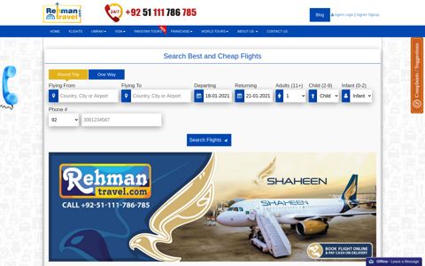 Shaheen air | Shaheen air e ticket | Shaheen airline ticket