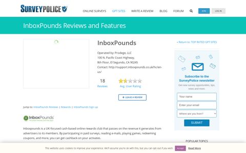 InboxPounds Ranking and Reviews – SurveyPolice