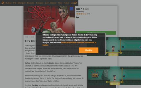 Kiez King kostenlos spielen | Browsergames.de