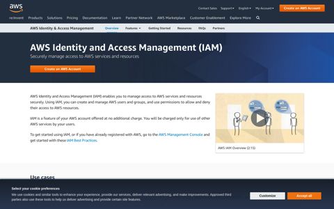 AWS Identity and Access Management (IAM) - Amazon AWS