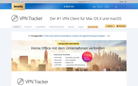 Feedback hilft! - equinux FAQ - VPN Tracker