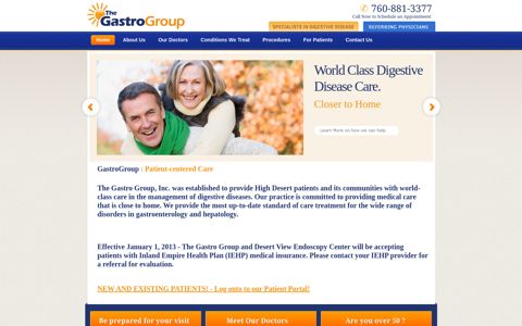 The Gastro Group and Desert View Endoscopy Center, LLC.