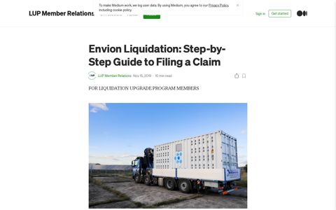 Envion Liquidation: Step-by-Step Guide to Filing a Claim | by ...