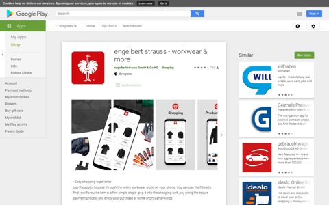 engelbert strauss - workwear & more - Apps on Google Play