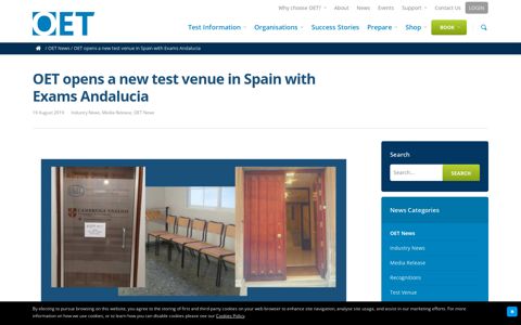 OET opens a new test venue with Exams Andalucía | OET