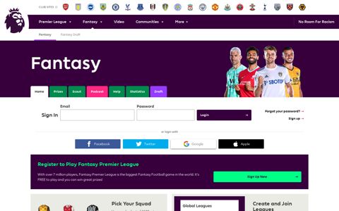 Fantasy Premier League, Official Fantasy Football Game of ...