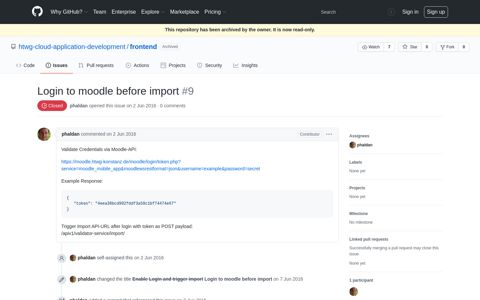 Login to moodle before import · Issue #9 · htwg-cloud ... - GitHub