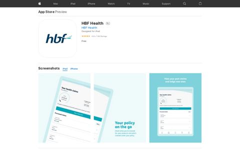 ‎HBF Health on the App Store