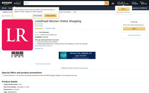 LimeRoad Women Online Shopping: Appstore ... - Amazon.com