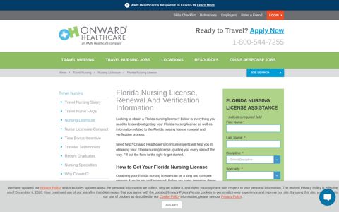 Florida Nursing License | Verification and Renewal