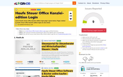 Haufe Steuer Office Kanzlei-edition Login