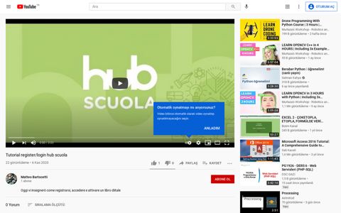 Tutorial login hub scuola - YouTube