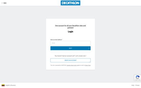 Login - Decathlon