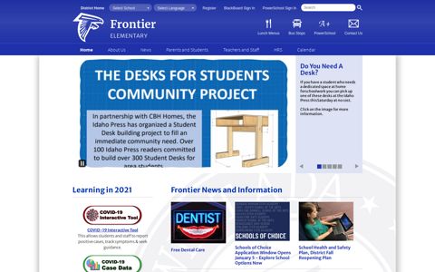 Frontier Elementary / Homepage - West Ada School District