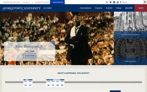 Georgetown Alumni Online - Georgetown University