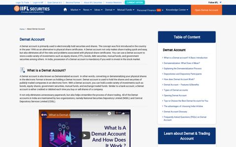 What is Demat Account - Meaning, Definition of Demat ...