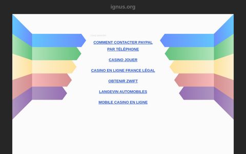 ignus.org - This website is for sale! - ignus Resources and ...