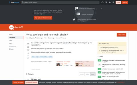 bash - What are login and non-login shells? - Ask Ubuntu