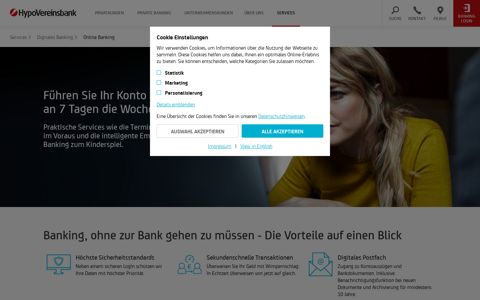 HVB Online Banking - online & sicher | HypoVereinsbank (HVB)