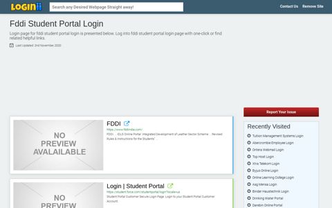Fddi Student Portal Login - Loginii.com