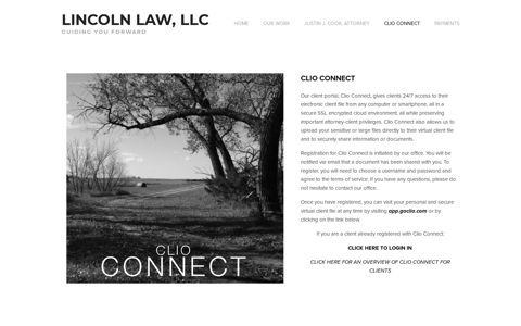 CLIO CONNECT — Lincoln Law, LLC