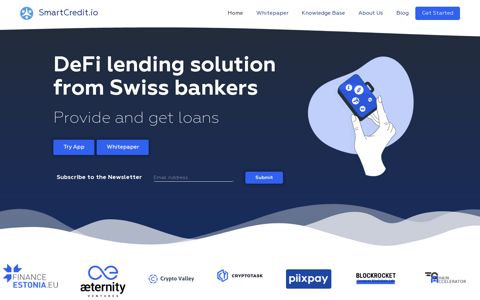 SmartCredit.io - Crypto Loans with Low Collateral Ratio