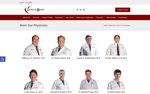 Meet Our Physicians - Jackson Heart Clinic
