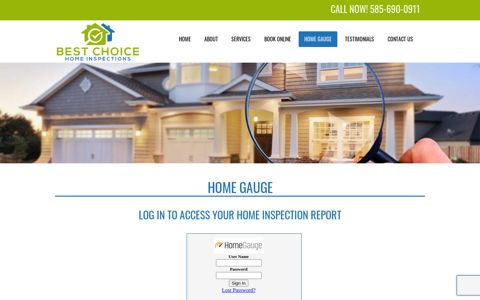 Access Your Home Inspection Report Online - Sign In To ...