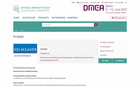 Selekt: Helmsauer Curamed Managementgesellschaft und ...