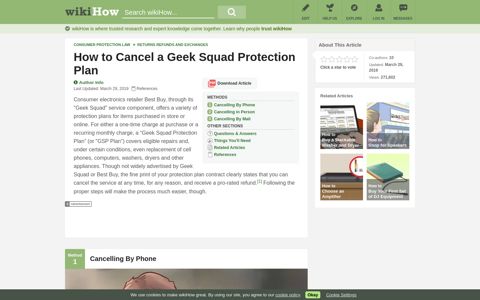 3 Ways to Cancel a Geek Squad Protection Plan - wikiHow
