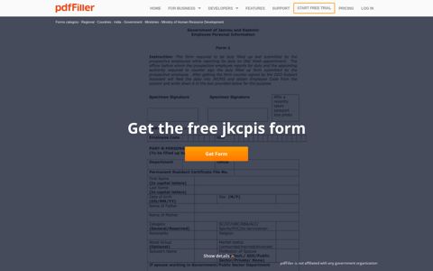 Jkcpis - Fill Online, Printable, Fillable, Blank | pdfFiller