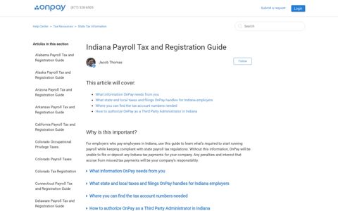Indiana Payroll Tax and Registration Guide – Help Center