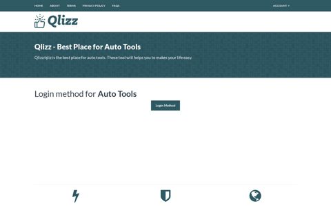 Qlizz - Best Place for Auto Tools.