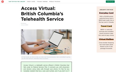 Access Virtual: British Columbia's Telehealth Service | Yore ...