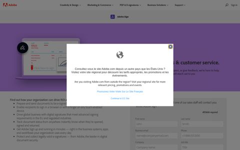 Adobe Sign support, customer service & contact form | Adobe ...