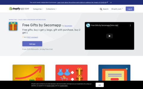 Free Gifts by Secomapp – Ecommerce Plugins for Online ...