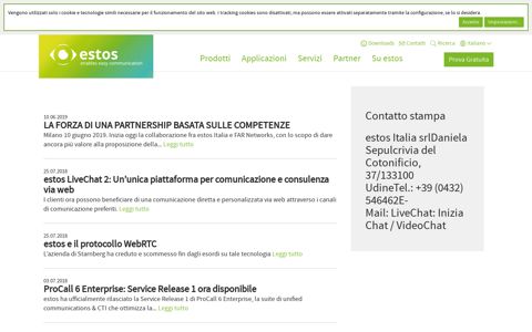 Comunicati stampa Archivio : enables easy ... - estos